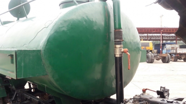 รถบรรทุกน้ำ ISUZU NPR 115 แรงม้า  4 สูบ ถังเหล็กจุน้ำ 7,000 ลิตร มีภาพวีดีโอประกอบด้วย