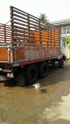 สิบล้อ มิตซู FN215K 6D14 เพาเดียว เเอร์เย็นๆ เครืองแน่น แคชชีสวย ยางดีทุกเส้น ช่วงยาว6.50ม สภาพดีสวยๆพร้อมใช้ เล่ม ทะเบียนพร้อมโอน