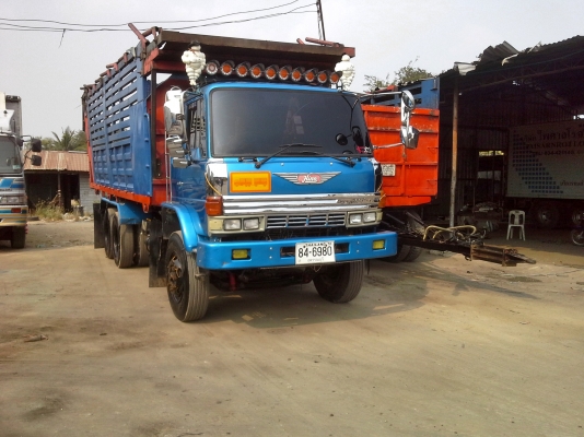 ขาย HINO FN227แม่ลูกดั้มเครื่องem100โบอินเตอร์เกียอิตั้น(หลุดมัดจำ) แม่750000ลูก350000