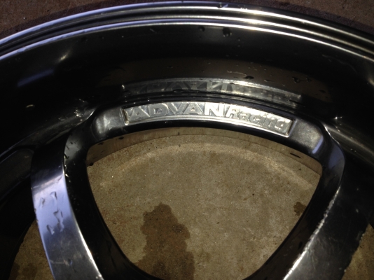 ขายล้อแม็ก ADVAN RS ขอบ 18 หน้า 8 หลัง 9 5 รู 114 สีเดิมๆ ขายล้อแม็ก ADVAN RS ขอบ 18 หน้า 8 หลัง 9 5 รู 114 สีเดิมๆ