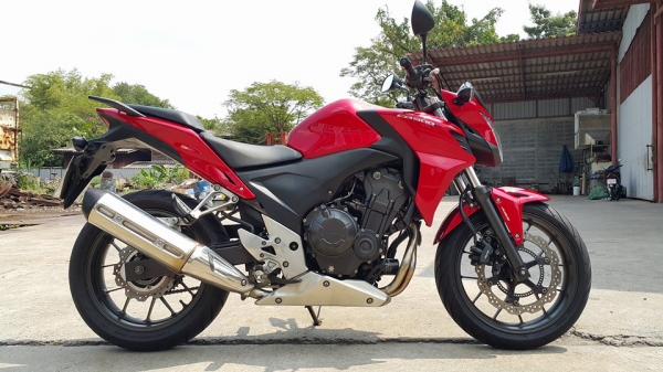 CB500F 2013 วิ่งน้อย เดิมๆ ไม่ล้มไม่ชน ราคาไม่แพง สวย ใสไร้ที่ติ ต่อรองได้ครับ