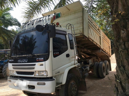 รถอีซุซุ 10 ล้อดั้ม FXZ 270 แรงม้า ปี 50. ( รถวิ่ง 15x,xxx กม. )    สนใจติดต่อ  081 - 6079515