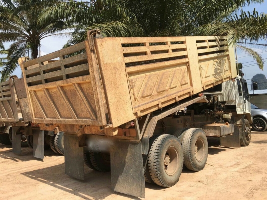 รถอีซุซุ 10 ล้อดั้ม FXZ 270 แรงม้า ปี 50. ( รถวิ่ง 15x,xxx กม. )    สนใจติดต่อ  081 - 6079515