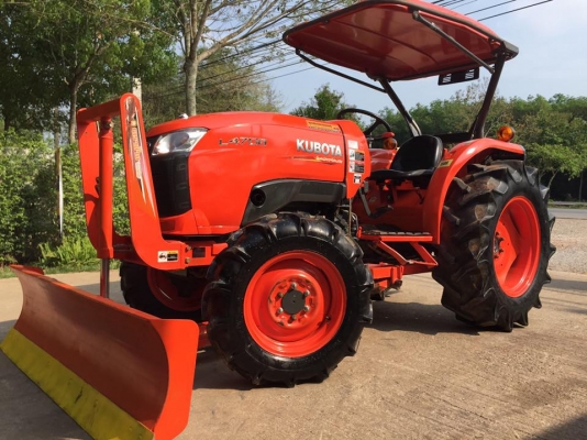 ขายรถไถ Kubota L4708(4WD) พร้อมใบมีดและผานพรวนLCSใหม่ 24x6 รถไร่ เดิมๆ พร้อมใช้งาน