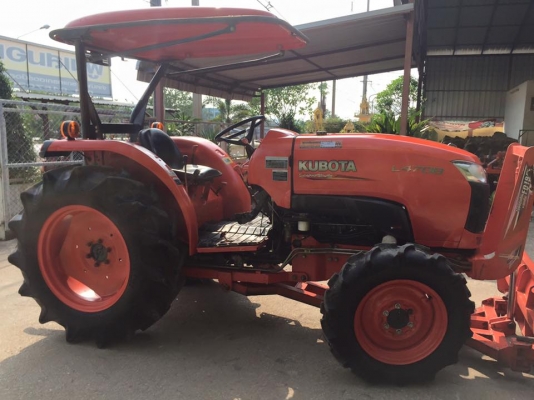 ขายรถไถ Kubota L4708(4WD) พร้อมใบมีดและผานพรวนLCSใหม่ 24x6 รถไร่ เดิมๆ พร้อมใช้งาน