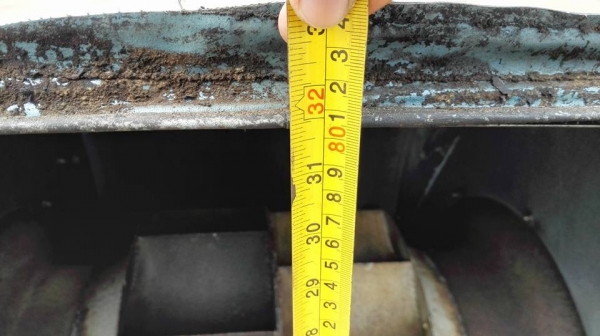 โบวเวอร์ขนาดใหญ่ NICOTRA มอเตอร์ Mitsubishi 30 HP. 380V. ใบพัด 28" แบบ 2 ชั้น สภาพสวยหมุนนิ่มพร้อมใช้.