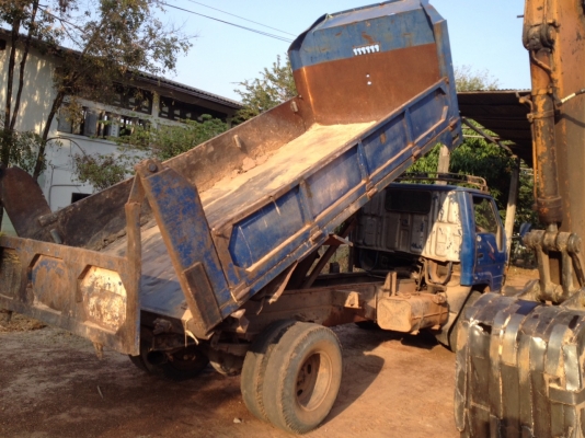 ขายด่วน6ล้อ TOYOTA DYNA BU87สภาพพร้อมใช้งานคัชชีสวยไม่ผุไม่มีแผลแตกยางพอใช้งานเอกสารเล่มพร้อมโน