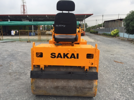 ขายรถบด5ตันSAKAIรุ่นSW25หน้าเหล็กหลังเหล็กนำเข้าญี่ปุ่น ไม่เคยใช้งานในไทย สั่นสเทือนได้ทั้ง2ล้อเอวออ