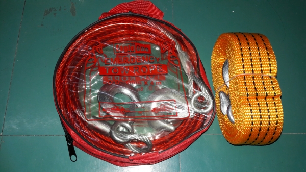 ขายกระเป๋าหนังเครื่องมือช่างKing Eagle Made in Taiwan.และเชือกผ้ายกของลากรถ