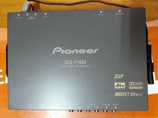 ขายกล่องแปลง PIONEER DEQ-P7650 PROCESSOR 5.1 CHANNEL