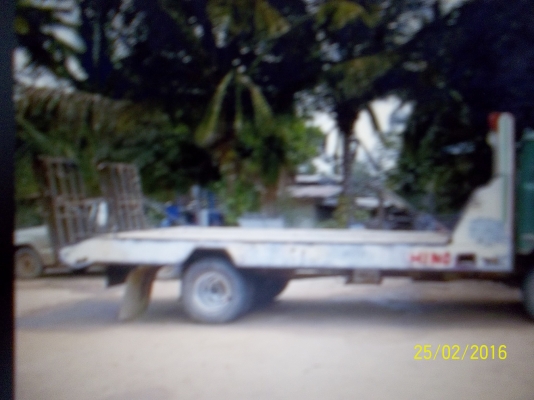 ขายหางเทลเลอร์ 6ล้อถอดจาก HINO KM ช่วงยาว 5.50 ม.