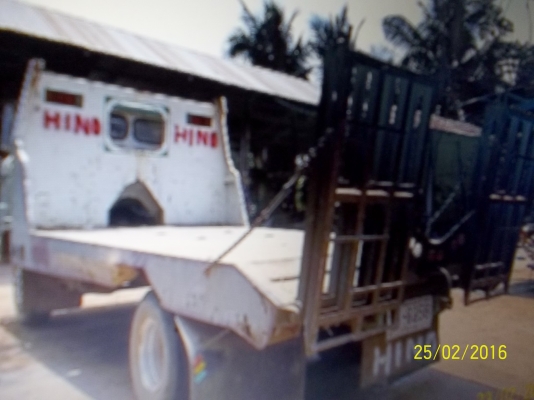 ขายหางเทลเลอร์ 6ล้อถอดจาก HINO KM ช่วงยาว 5.50 ม.