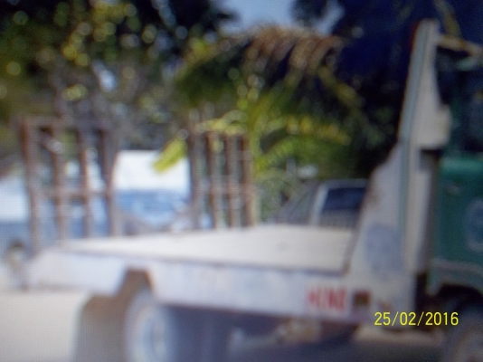 ขายหางเทลเลอร์ 6ล้อถอดจาก HINO KM ช่วงยาว 5.50 ม.