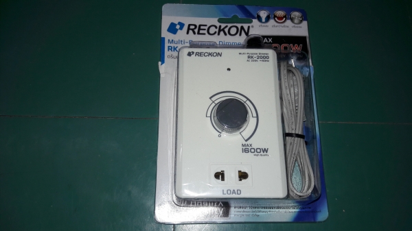 ขายปลั๊กไฟฟ้าแบบปรับแรงดันRECKONใช้ควบคุมเครื่องมือไฟฟ้ารอบสูงต่ำได้ ขายปลั๊กไฟฟ้าแบบปรับแรงดันRECKONใช้ควบคุมเครื่องมือไฟฟ้ารอบสูงต่ำได้