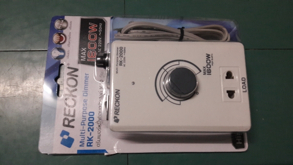 ขายปลั๊กไฟฟ้าแบบปรับแรงดันRECKONใช้ควบคุมเครื่องมือไฟฟ้ารอบสูงต่ำได้ ขายปลั๊กไฟฟ้าแบบปรับแรงดันRECKONใช้ควบคุมเครื่องมือไฟฟ้ารอบสูงต่ำได้