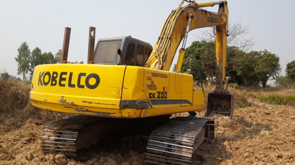 ขายด่วนKOBELCO MIII200 สภาพพร้อมใช้ เอกสารเล่มทะเบียนราคาเบาๆโทร0856842587