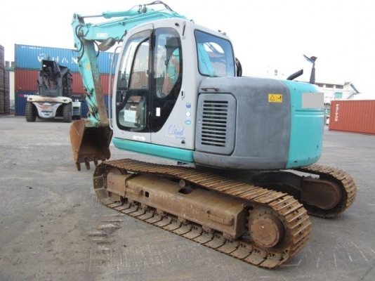 KOBELCO SK115YY03รถเก่าญี่ปุ่น ปั้มดำ เครื่องสวย
