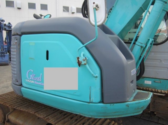 KOBELCO SK115YY03รถเก่าญี่ปุ่น ปั้มดำ เครื่องสวย