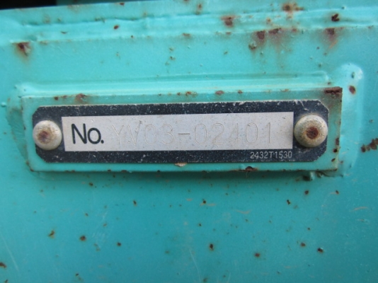 KOBELCO SK115YY03รถเก่าญี่ปุ่น ปั้มดำ เครื่องสวย