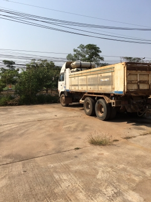 ขายUD 320 ดั้ม ST พ่วงแม่ลูกสามเพลาแท้