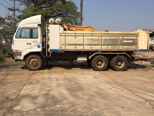 ขายUD 320 ดั้ม ST พ่วงแม่ลูกสามเพลาแท้