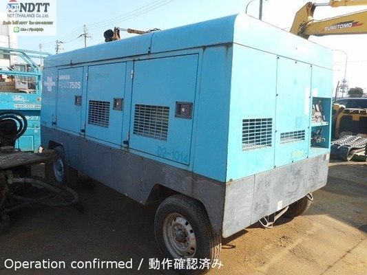 ปั้มลม AIRMAN PDSG750S  /12.7 บาร์ (High pressure) เก่าญี่ปุ่น ไม่เคยใช้ในไทย