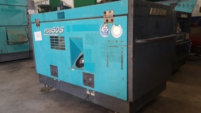 โล๊ะๆ ปั้มลม Airman PDS50S เก่าญี่ปุ่นไม่เคยใช้ในไทย สภาพสวยเลยครับ มาเลือกดูได้