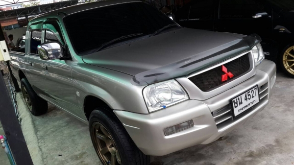 รถกระบะ4ประตูมิตซูแกรนดิส2500เทอร์โบของแต่งแสนกว่าสวยเท่ รถกระบะ4ประตูมิตซูแกรนดิส2500เทอร์โบของแต่งแสนกว่าสวยเท่