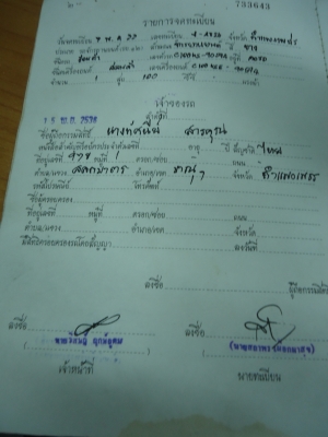 เล่มทะเบียน dream คุรุสภารุ่นเก่า