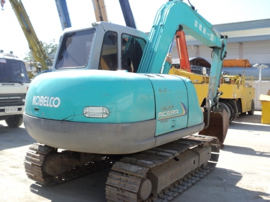 ขายรถแบคโฮนำเข้าจากญี่ปุ่น โกเบโก้ Kobelco SK60-3 มาร์คไฟท์ #LE-21072 โทร 061-4194022 ใหม่ค่ะ