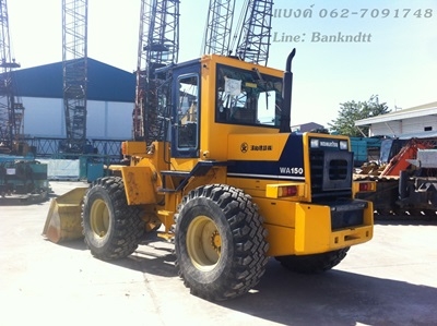ขาย KOMATSU >>WA150<< รถนอกนำเข้าจากญี่ปุ่น ไม่เคยใช้ในไทย สวยๆไม่แพง ธีรเทพ 062-7091748
