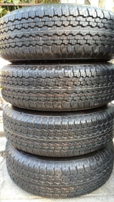 ล้อ isuzu 1.9 ddi พร้อมยาง bridgestone ชุดล่ะ 20500
