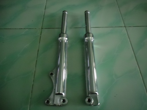 ขายถูก โช๊คหน้าFINO  MIOชุบโครมียมไดร์สตร์ท FINO MIO สภาพสวย