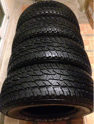 ยาง All Maxxis 265 70 16 ปี15 ดอกเต็ม ไม่มีปะ เนื้อนิ่มๆ ใช้อีก2-3ปีสบายๆ ราคาไม่แพง