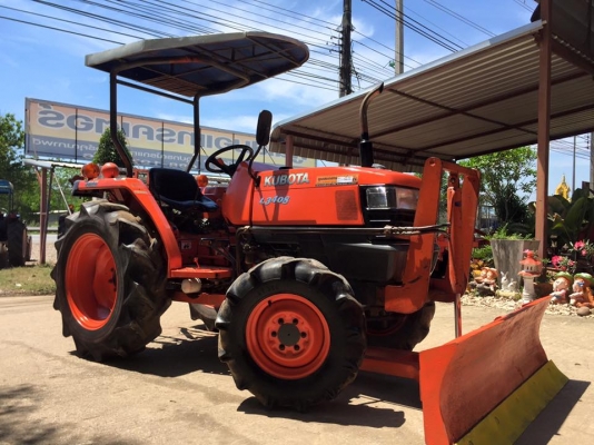 ขายรถไถKubota L3408 (4WD) พร้อมใบมีดหน้าและโรตารีช้าง รถสวยเดิม พร้อมใช้งาน ขายรถไถKubota L3408 (4WD) พร้อมใบมีดหน้าและโรตารีช้าง รถสวยเดิม พร้อมใช้งาน