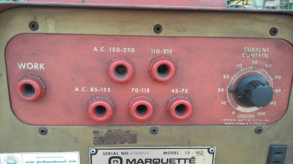 Sell>> เครื่องปั่นไฟ MARQUETTE Made in USA. ขนาด 5 K.V.A. 220V. เชื่อมงานได้ เป็นของใหม่เก่าเก็บ งานอเมริกา สภาพสวย Sell>> เครื่องปั่นไฟ MARQUETTE Made in USA. ขนาด 5 K.V.A. 220V. เชื่อมงานได้ เป็นของใหม่เก่าเก็บ งานอเมริกา สภาพสวย