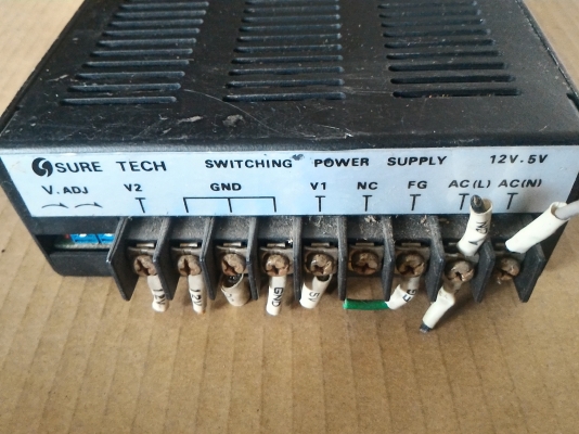 POWER SUPPLY SWITCHING ขนาดจ่ายแรงดันได้สองระดับ ที่ DC 12 V. และ DC 5 V.