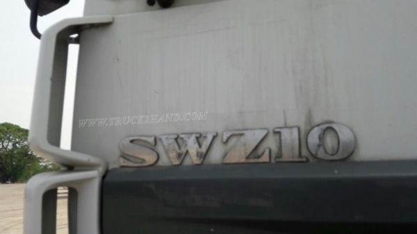 10 ล้อพ่วงดัมพ์ ยี่ห้อ SINO TRUCK รุ่น SWZ10 เครื่อง 6 สูบ 345 แรงม้า