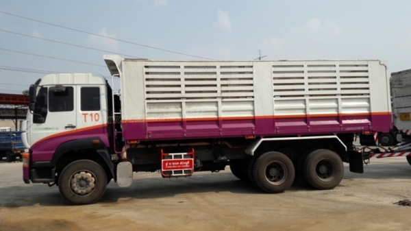 10 ล้อพ่วงดัมพ์ ยี่ห้อ SINO TRUCK รุ่น SWZ10 เครื่อง 6 สูบ 345 แรงม้า