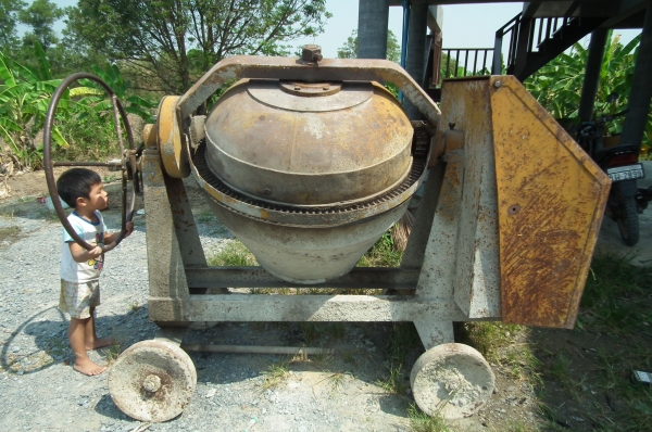 โม่ผสมปูน โมใ BATON โม่ผสมปูน 1 ถุง