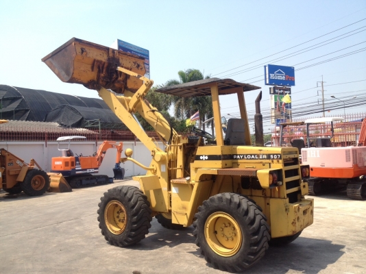 รถตักล้อยาง Komatsu 507 มือสอง นำเข้าจากญี่ปุ่น สภาพพร้อมใช้งาน