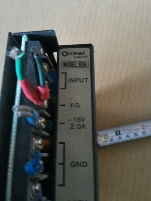 (แบบที่ 2 ) SWITCHING POWER SUPPLY ยี่ห้อ DHM จ่ายแรงดันได้ 15 - 30 V.  4  A.