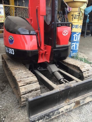 ขายรถขุด ยี่ห้อ : KUBOTA  รุ่น : Rx303 รถเก่านอกแท้ มีเอกสารใบอินวอย รถไม่เคยผ่านการใช้งานในไทย สนใจติดต่อ : 099-907-9273 กิ๊ฟ