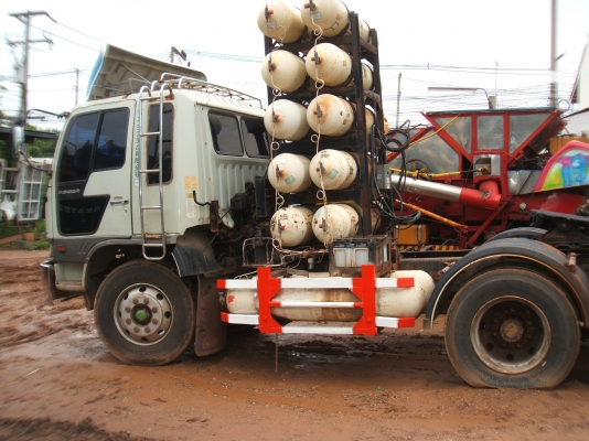 ขายหัวลากฮีโน่ 240 แรงม้า ติดแก๊ส 12 ถัง สภาพดีพร้อมใช้งาน