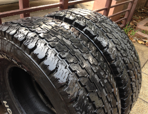 ยาง All Falken 31 10.5 R15 ปลายปี11 จำนวน2เส้น ราคาไม่แพง