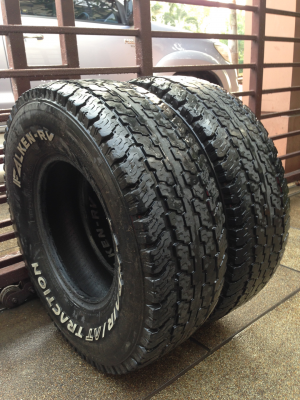 ยาง All Falken 31 10.5 R15 ปลายปี11 จำนวน2เส้น ราคาไม่แพง