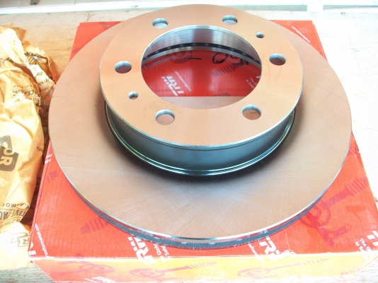 จานเบรคTRW ใส่vigo 4wd