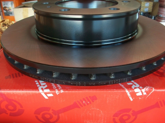 จานเบรคTRW ใส่vigo 4wd