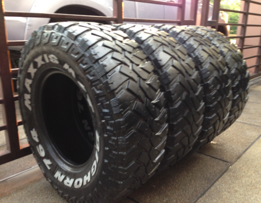 ยาง Mud Maxxis 31 10.5 R15 ดอกสวย พร้อมใช้งาน ราคาไม่แพง