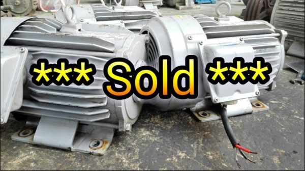 *** Sold *** มอเตอร์ MITSUBISHI 3 HP. 380V. Type SF-JR สภาพใหม่ 95\% โดนไฟเดือนเดียว สดจริงๆมาเทสก่อนได้ครับ!!